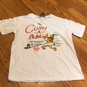 Naartjie size 7 NWT TEE. Boys White Surf